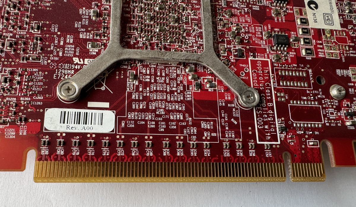 ATI Radeon premium graphics グラフィックボード ATI－102－B50102(B) 動作未確認 ジャンク品の画像8