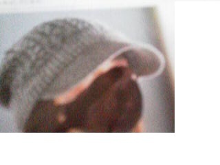 ★ニットの暖かキャスケット帽子フリーサイズ_画像3
