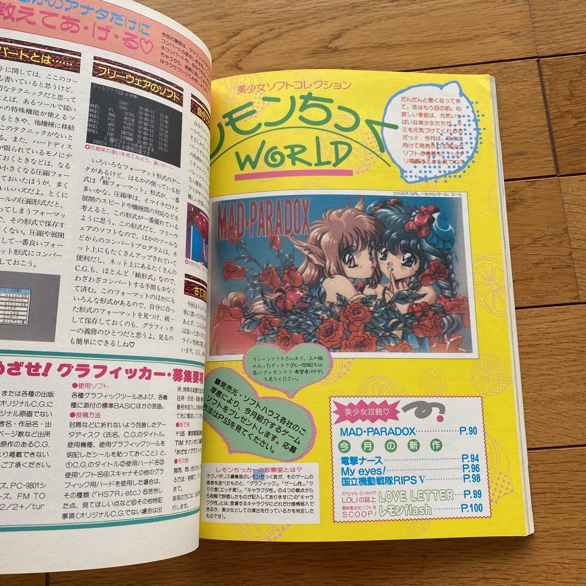 テクノポリス　　1992年11月号　　　パソコンゲーム 徳間書店 雑誌 美少女ゲーム_画像8