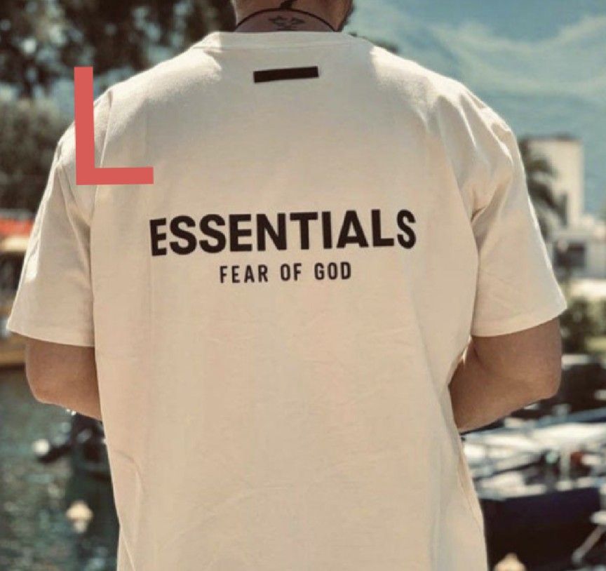 FOG ESSENTIALS (エッセンシャルズ) BACK LOGO バックラバーロゴ 3Dロゴ tシャツ