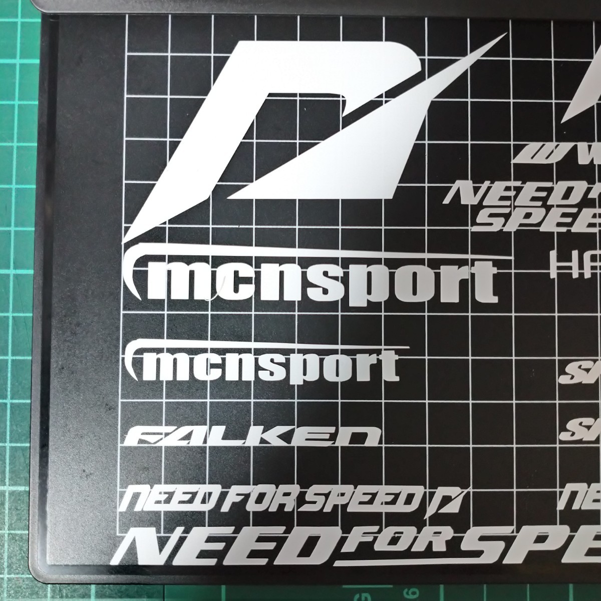 色指定可 ラジドリボディ 用 カッティング ステッカー 7J ラジコン YD-2 Need for Speed RDX MC1 GALM_画像8