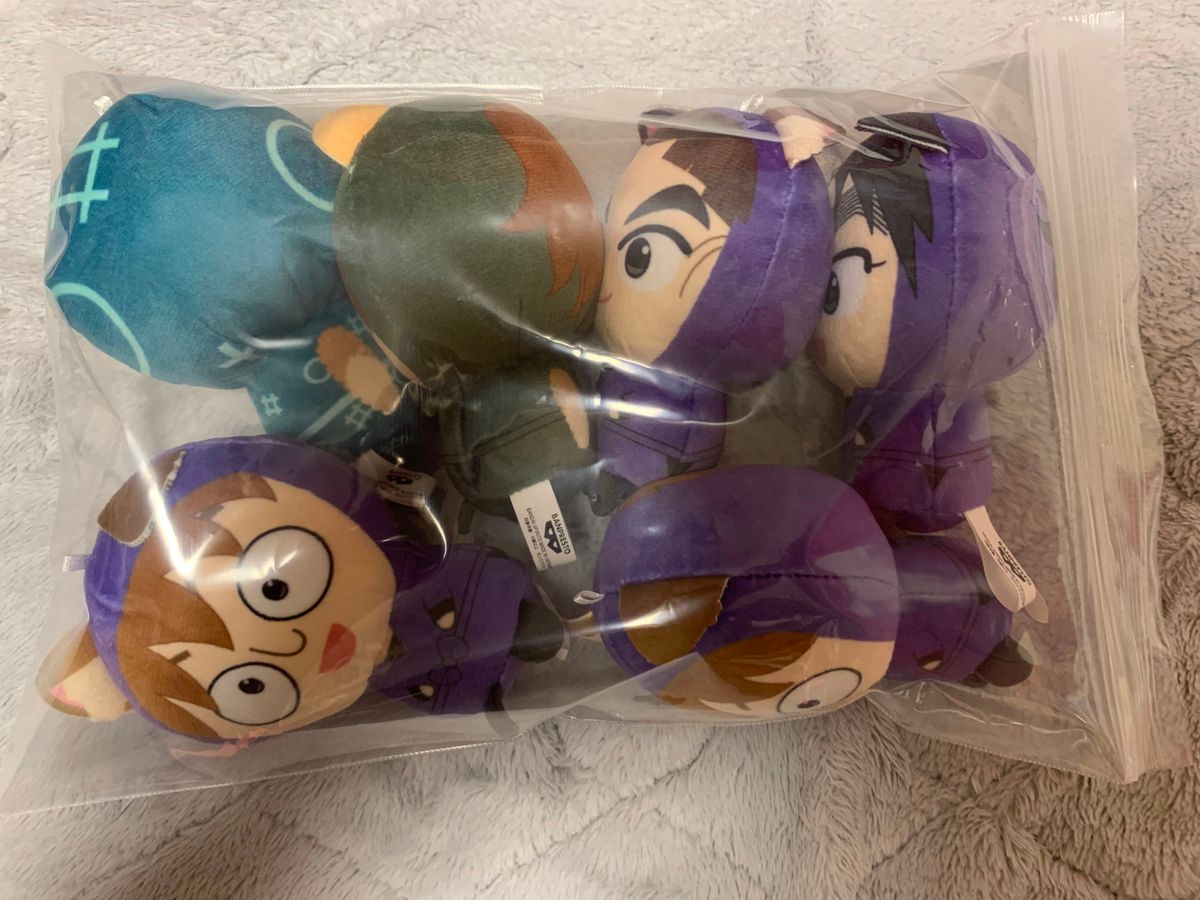 6点セット ナムコ限定 忍たま乱太郎 まるっとちんまりぬいぐるみ 6点セット ナムコ限定 忍たま乱太郎 まるっとちんまりぬいぐるみ
