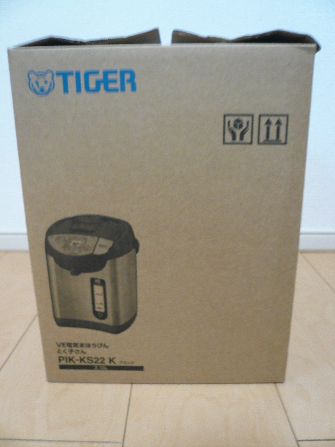 未使用! TIGER タイガー VE電気まほうびん とく子さん PIK-A22 K(ブラック) 容量：2.15L_画像6