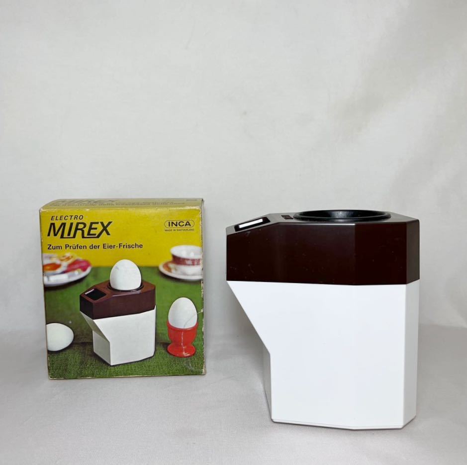 ☆貴重！スイス製 ELECTRO MIREX ミレックス エッグチェッカー 卵の鮮度判定器_画像2