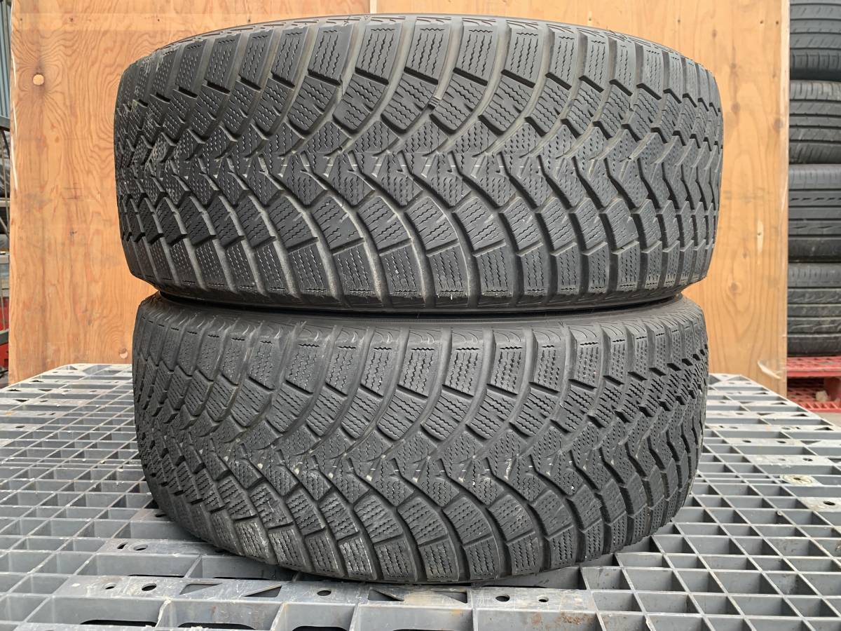 バリ山 ファルケン ESPIA W-ACE 225/55R17 製造年数18年 残溝約6.2 7.2㎜ 2本セット_画像2