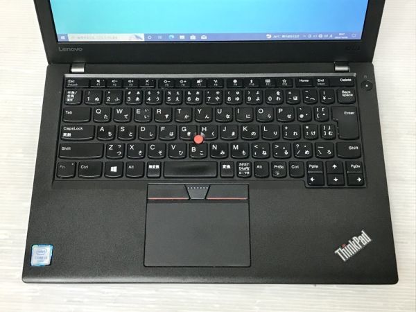 12.5型モバイルノート 快適メモリ Lenovo ThinkPad X270 (Core i3-6006U 2.0GHz/8GB/500GB/Wi-Fi/Webカメラ/Windows10 Pro)[325603-]_画像4