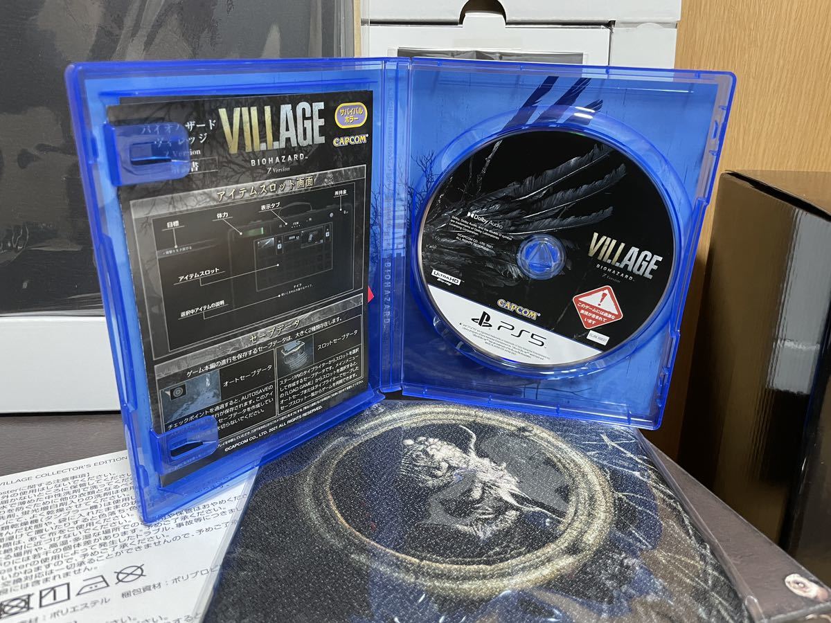 美品 バイオハザードVILLAGE Z COLLECTOR'S EDITION バイオハザード8 コレクターズエディション フィギュア未開封 クリスフィギュア