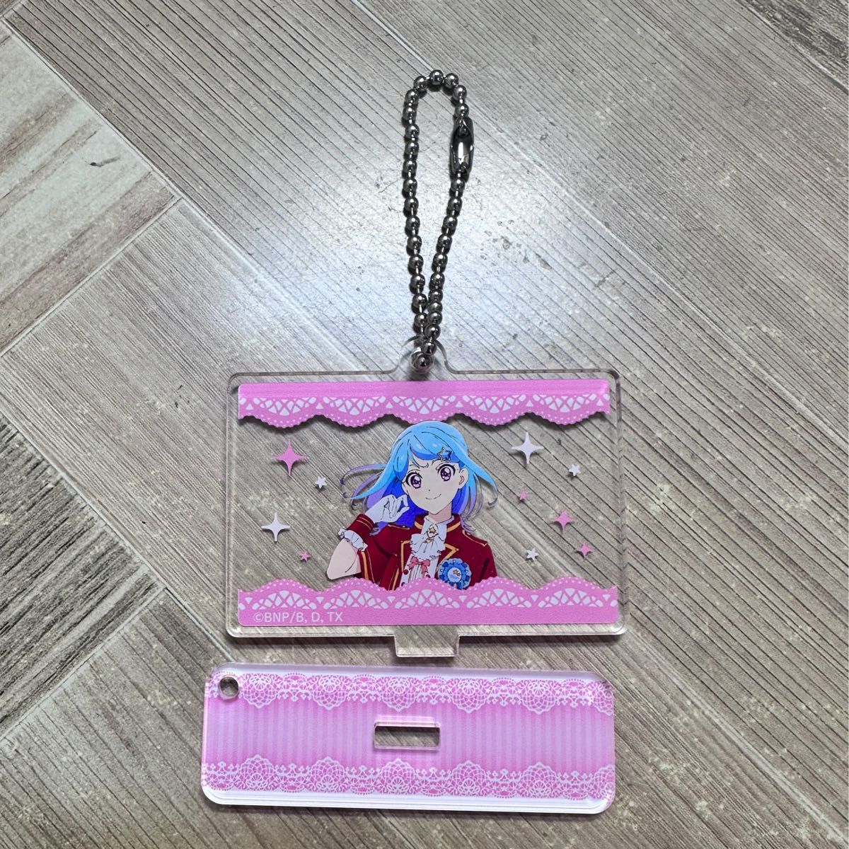 イオンシネマ限定　ドリコラ　アクリルスタンドキーホルダー　アイカツ！シリーズver.  アイカツフレンズ 湊みお