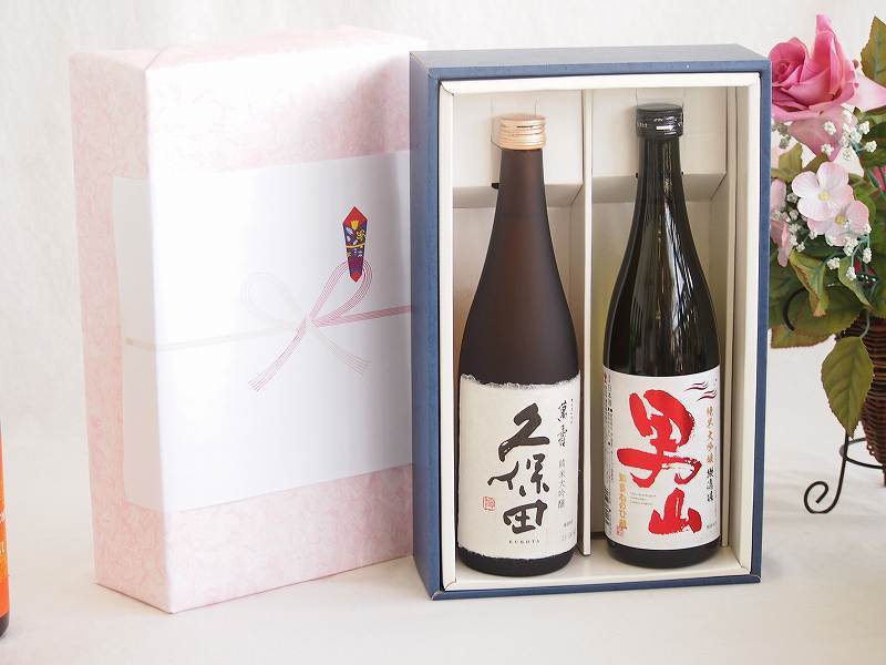  premium japan sake gift box Kubota .. set . rice field sake structure man mountain junmai sake large ginjo 15% ( Aichi prefecture )720ml× 2 ps 