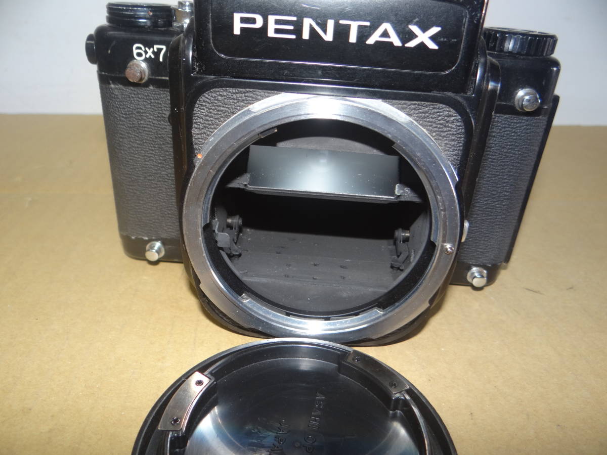 SY1020　PENTAX ペンタックス 6x7 フィルムカメラ 本体のみ 未確認 現状/ジャンク_画像2
