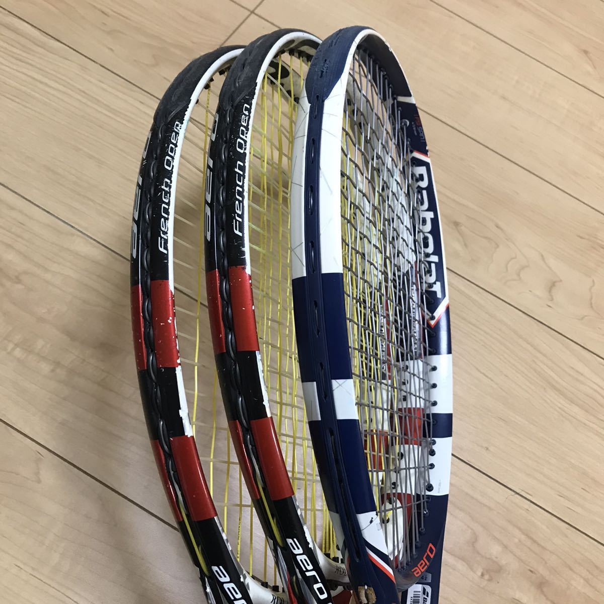 ピュアアエロ・アエロプロドライブ　３本セットBabolat AERO _画像2