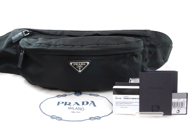 激安人気新品 RFID プラダ PRADA 美品 ボディバッグ 32713 / 2VL132