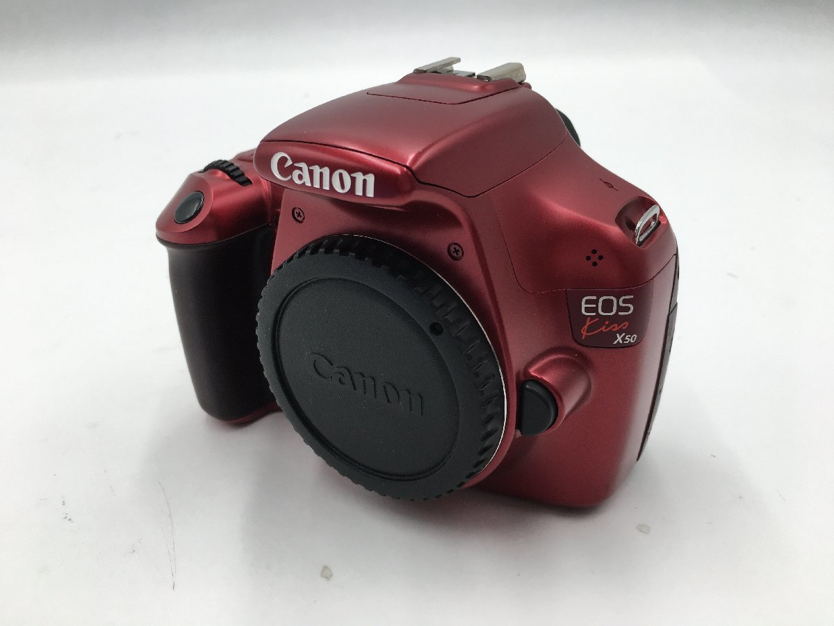 ♪△【Canon キャノン】EOS Kiss X50 デジタル一眼レフカメラボディ