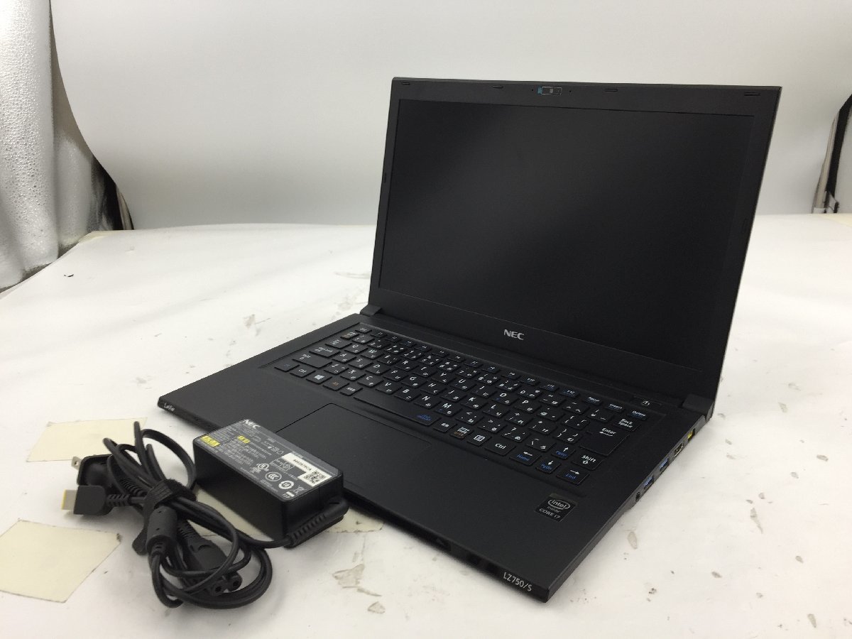 ♪▲【NEC エヌイーシー】ノートPC/Core i7 4510U(第4世代)/SSD 128GB PC-LZ750SSB-E3 Blanccoにて消去済み 1012 N 22_画像1