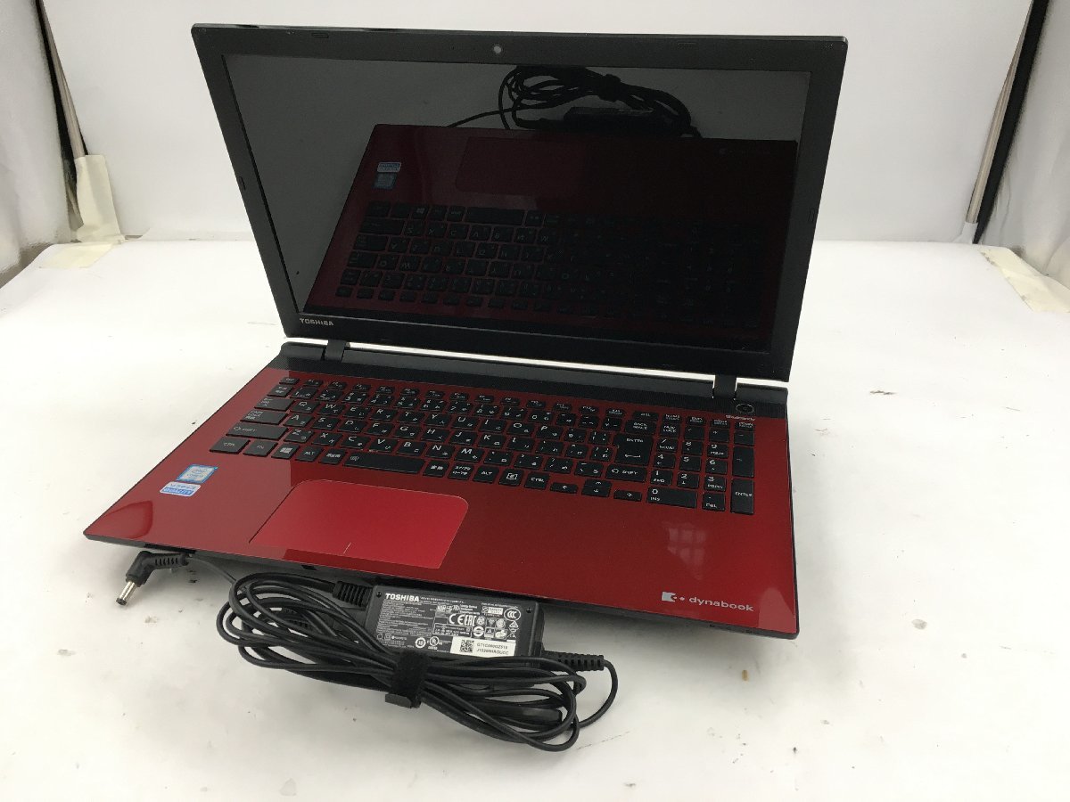 ♪▲【TOSHIBA 東芝】ノートPC/Core i3 6100U(第6世代)/HDD 1TB dynabook T55/UR Blanccoにて消去済み 1025 N 22_画像1