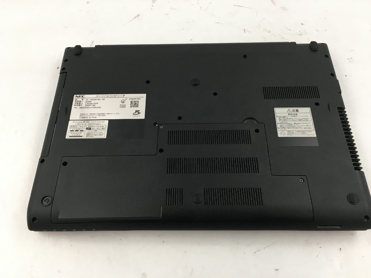 ♪▲【NEC エヌイーシー】ノートPC/Core i3 6100U(第6世代)/HDD 1TB PC-NS350CAR-KS Blanccoにて消去済み 1025 N 22_画像6