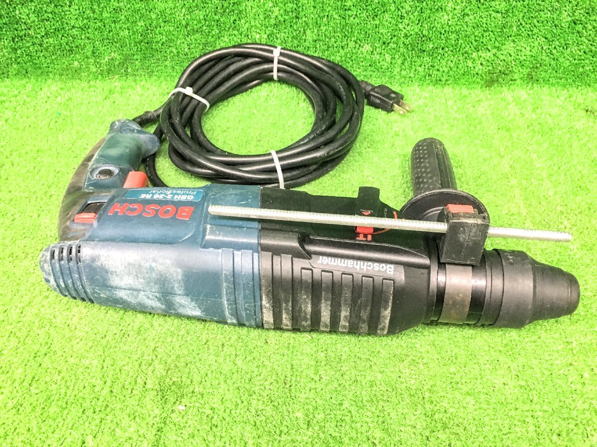 中古品 BOSCH ボッシュ SDSプラス 26mm ハンマードリル GBH2-26RE 本体+ケース_画像4