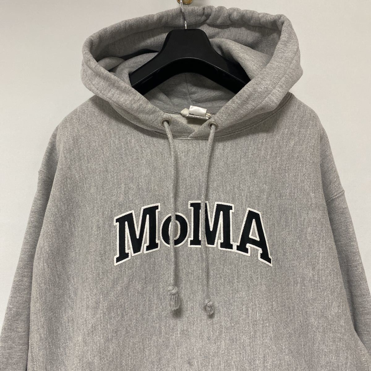 美品 Champion reverse weave MoMA スウェット パーカー XXL チャンピオンリバースウィーブ_画像2