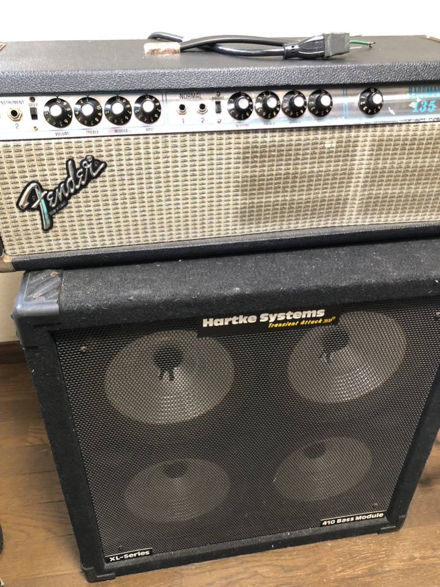 ビンテージ！真空管ベースアンプFender BASSMAN １３５＋スピーカー（埼玉県春日部市の国道１６号近くに引き取り限定）