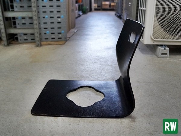 【2脚セット】 座椅子 hikari 光製作所 曲木 和モダン シンプル 黒色/ブラック 和家具 [3-K111]_画像4