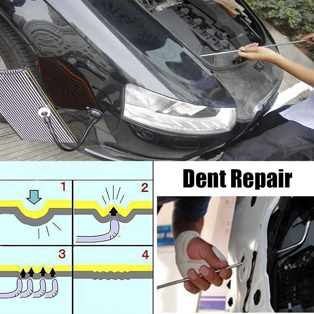 【6本セット】車のへこみ除去フック 車のへこみ修理フック 無塗装 ドアのへこみ除去 自動車用痛みのないツール_画像7