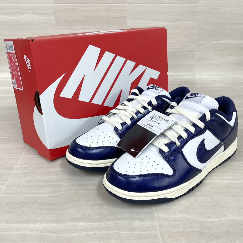 1円～！【HA872】未使用　NIKE/ナイキ　DUNK LOW PREMIUM ダンク ロー プレミアム FN7197-100 ミッドナイトネイビー 27cm 男女兼用_画像1