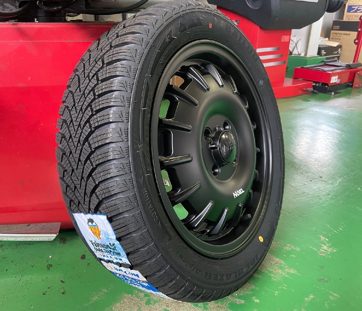 即日発送 スタッドレス タフト デリカミニ スペーシアギア SAILUN WSL2 165/65R15 新品 タイヤホイールセット 15インチ 4本セット_画像4