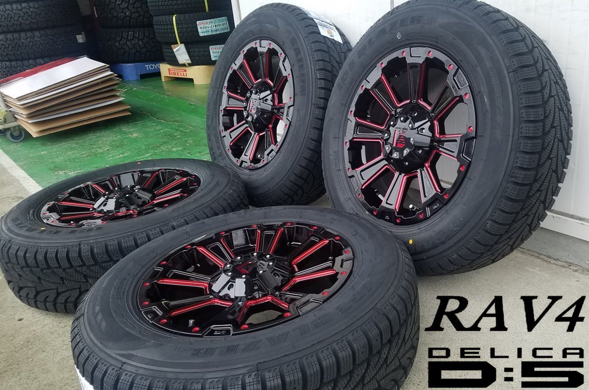 即日発送 【スタッドレス】 デリカD5 エクストレイル CHR クロスロード CX-5 CX-3 16インチ DeathRock SAILUN ICEBLAZER WST1 225/70R16_画像1