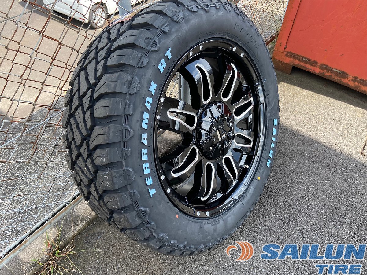 エスカレード ナビゲーター サバーバン タイヤホイールセット 4本セット 20インチ SAILUN TERRAMAXX RT 275/55R20 LEXXEL Balano_画像2