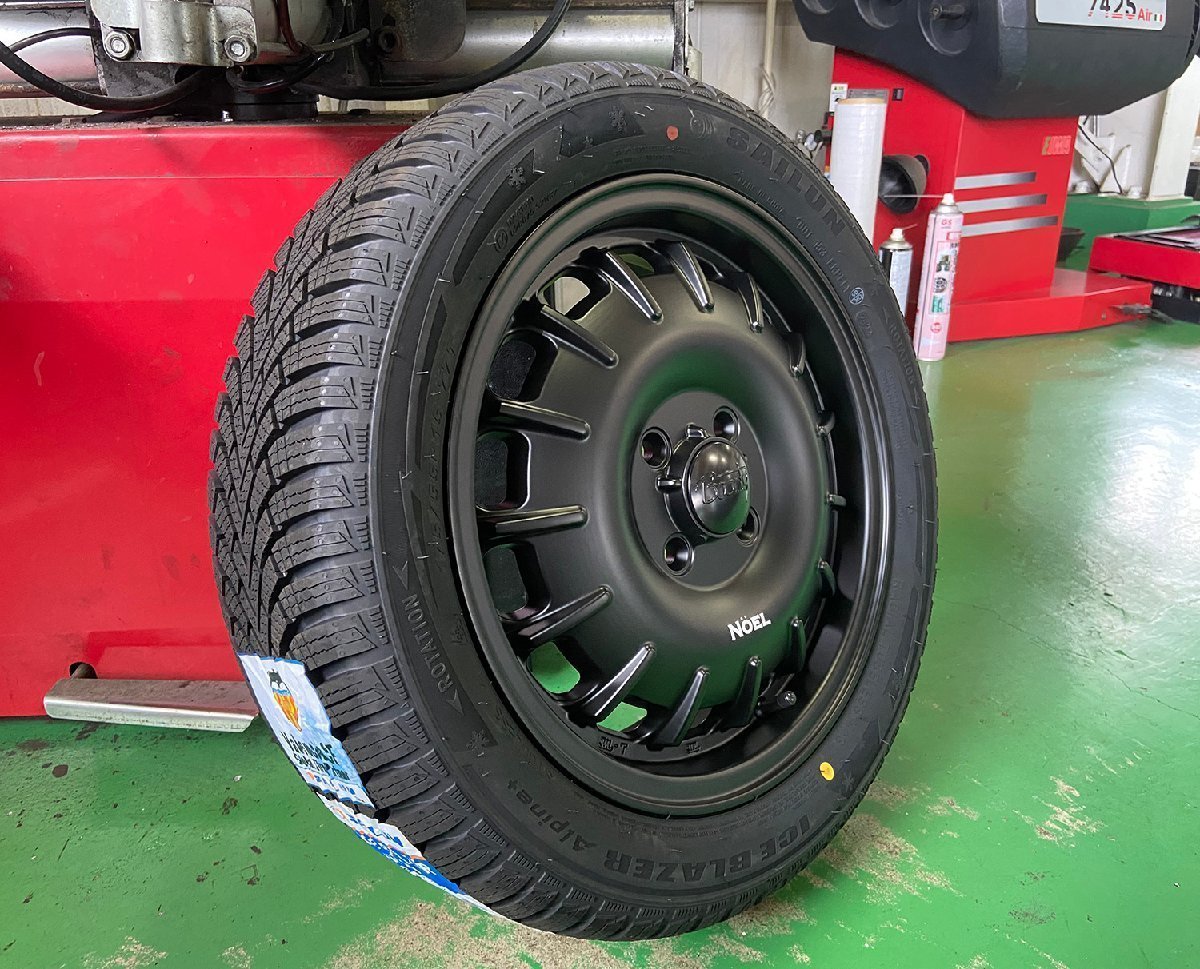 即日発送 スタッドレス タフト デリカミニ スペーシアギア SAILUN WSL2 165/65R15 新品 タイヤホイールセット 15インチ 4本セット_画像5