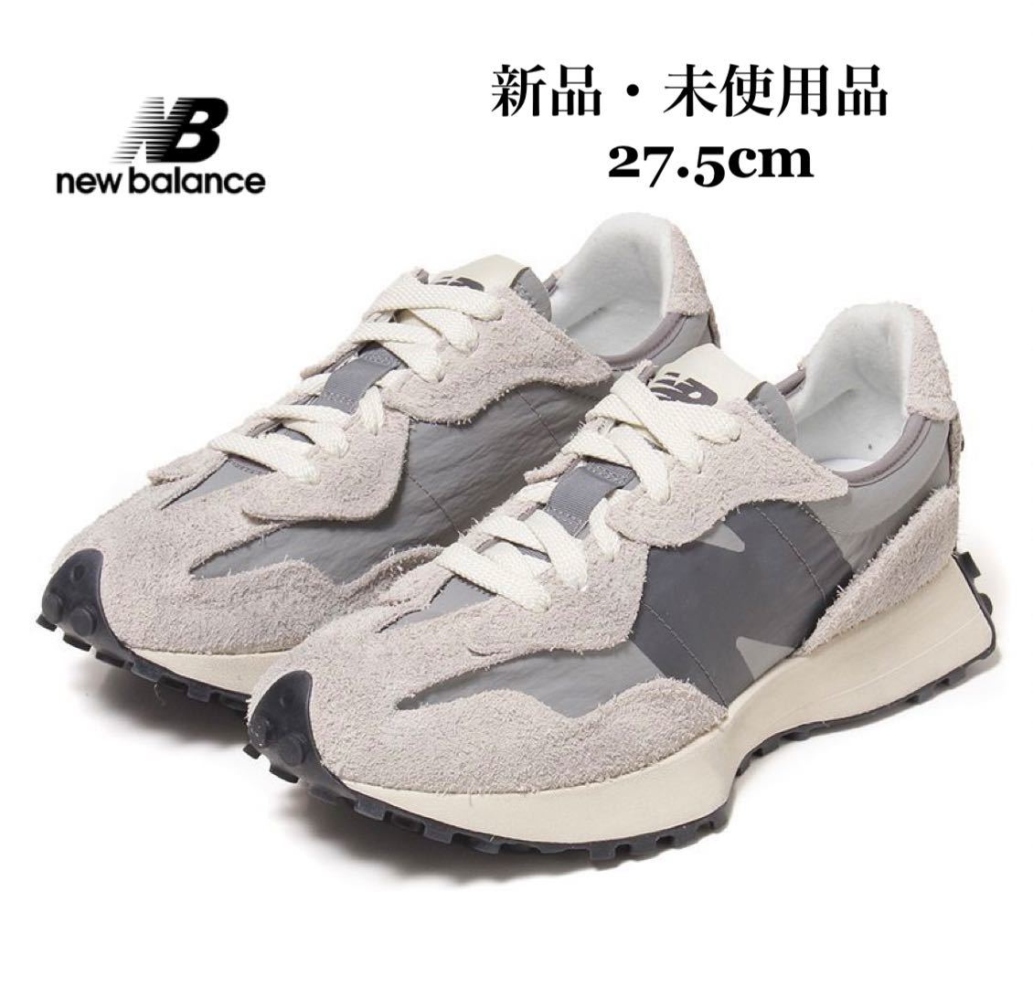 New Balance ニューバランス U327 CA グレー メンズ スニーカー 27.5cm-