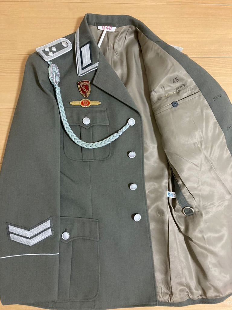 東ドイツ軍陸軍NVA地上軍曹長セット東ドイツ軍 制服 上下セット制帽略帽防寒帽ブーツ 国境警備 ドイツ軍 東ドイツ軍 階級章 制服 の画像6