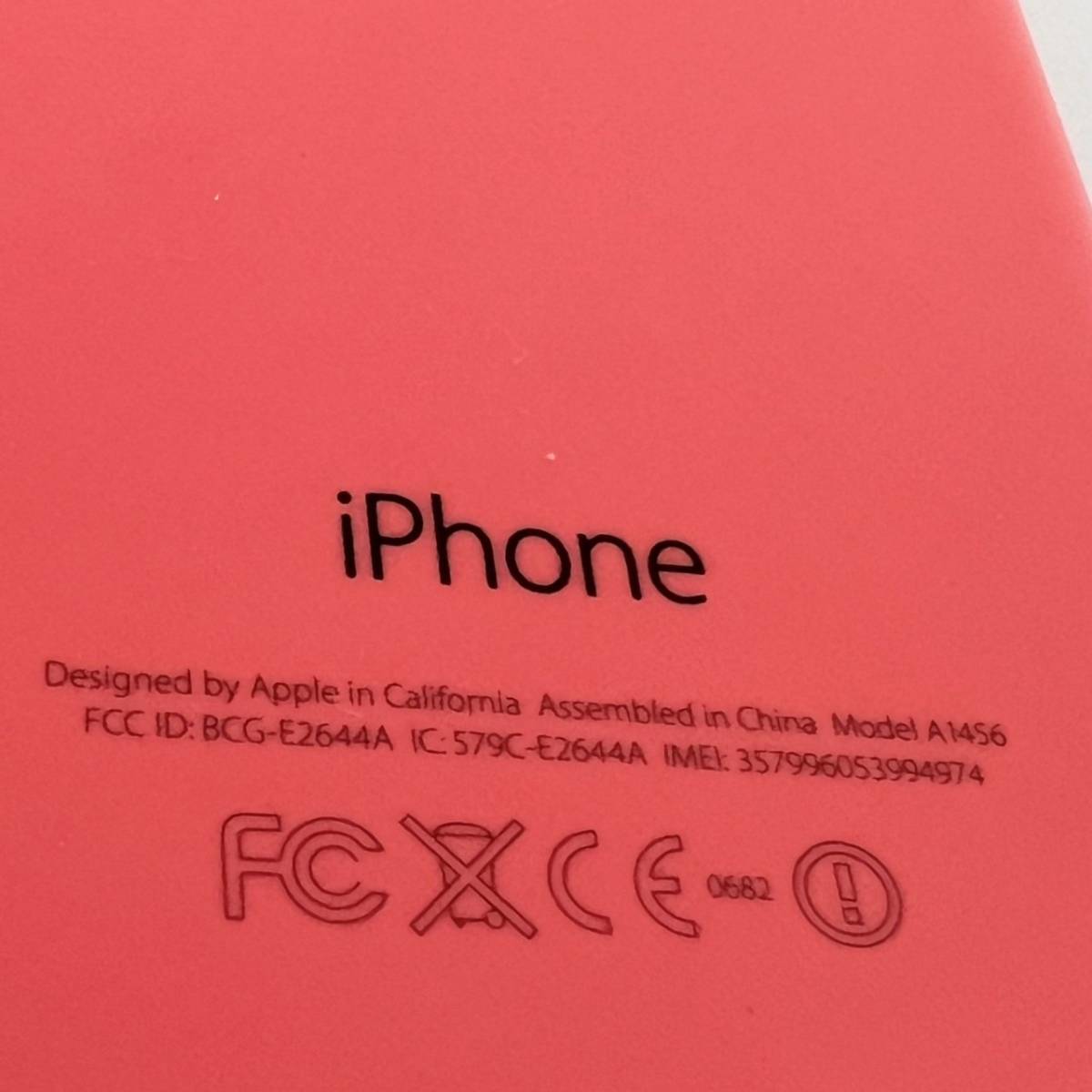 13061/ iPhone5C A1456 Apple アイフォン パステルピンク アップル アイフォン 携帯電話 スマートフォン_画像7