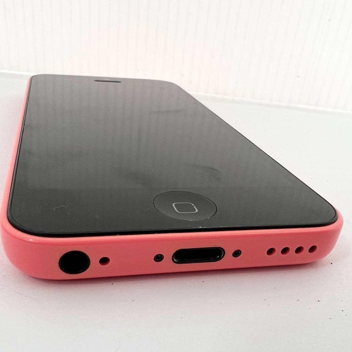 13061/ iPhone5C A1456 Apple アイフォン パステルピンク アップル アイフォン 携帯電話 スマートフォン_画像5