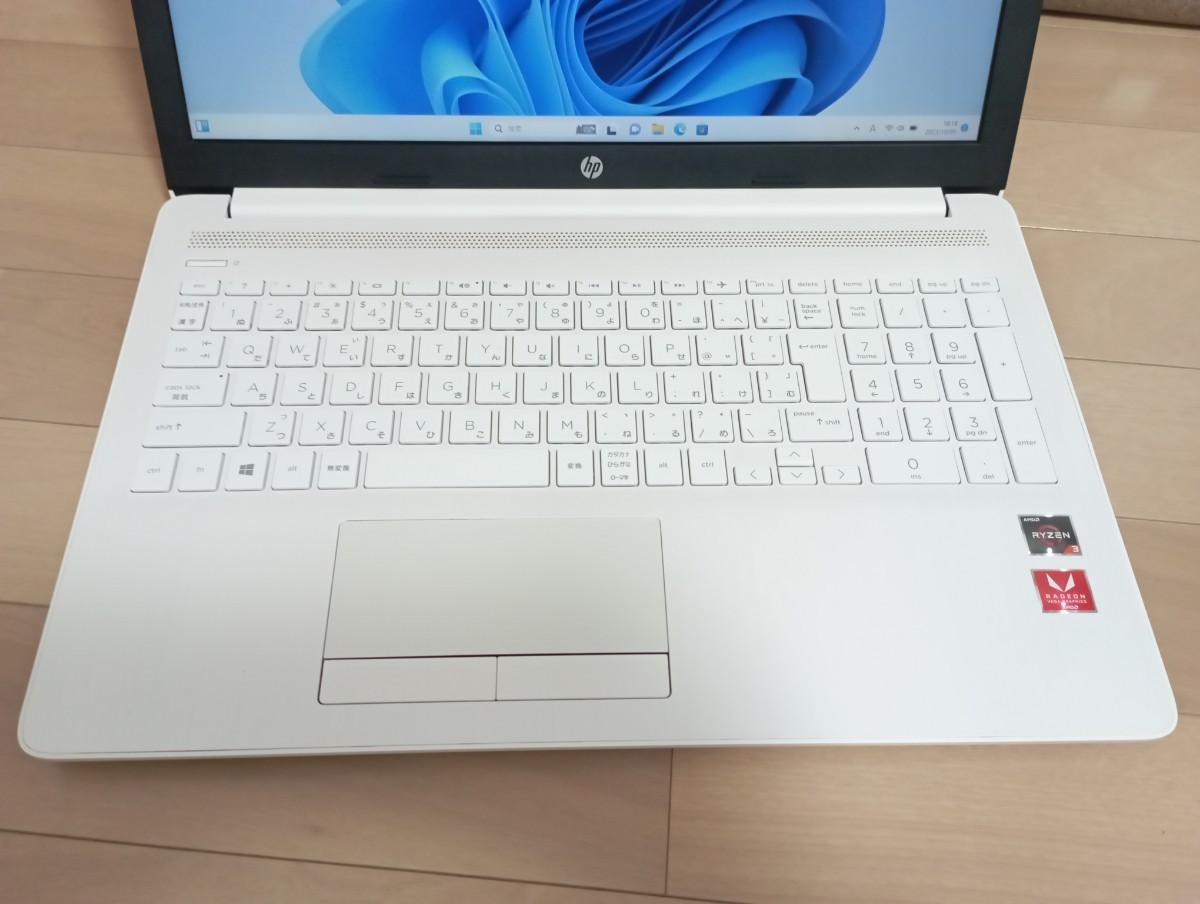 HP Laptop 15-db Ryzen 3 メモリ8GB SSD256GB-