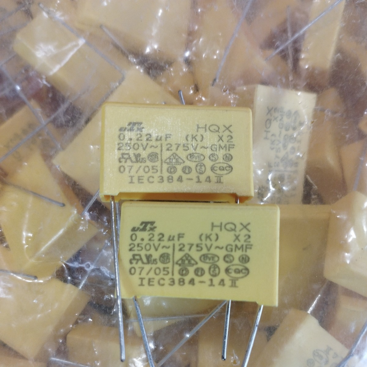 SALE/10%OFF 【送料無料】uTxフィルムコンデンサ 0.22μF 275V〜GMF