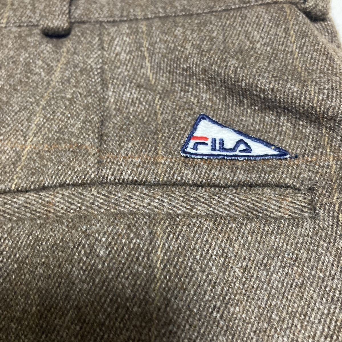  новый товар filler Vintage FILA зима юбка Италия производства шерсть 