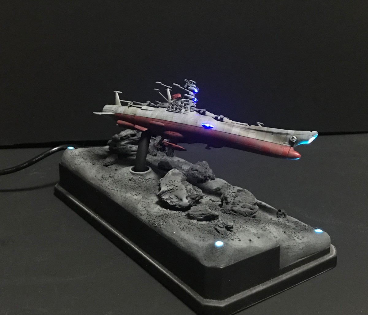 バンダイ 宇宙戦艦ヤマト 2022 電飾 ジオラマ風 クリアケース バンダイ 宇宙戦艦ヤマト 2022 電飾 ジオラマ風 クリアケース