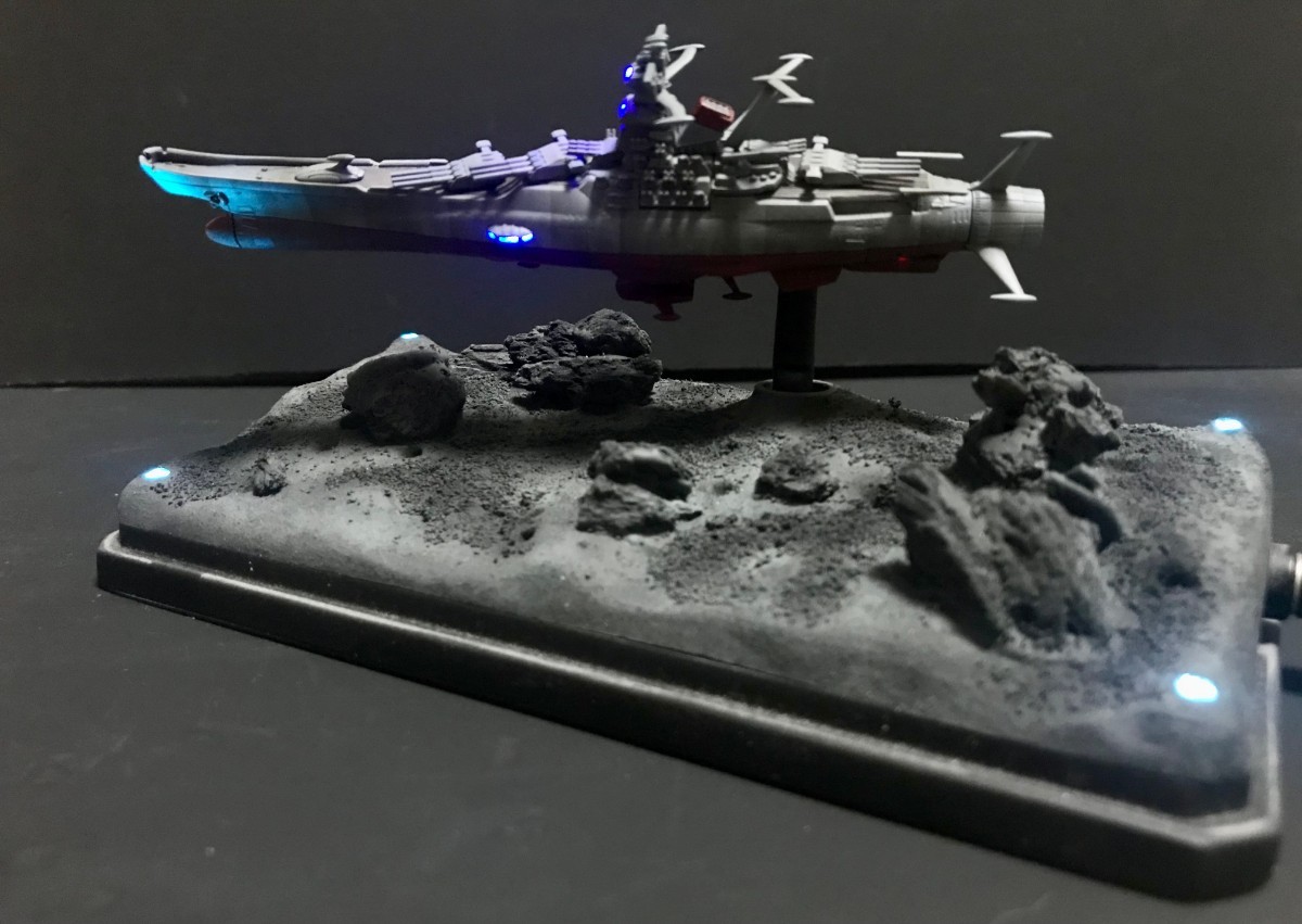 バンダイ 宇宙戦艦ヤマト 2022 電飾 ジオラマ風 クリアケース バンダイ 宇宙戦艦ヤマト 2022 電飾 ジオラマ風 クリアケース