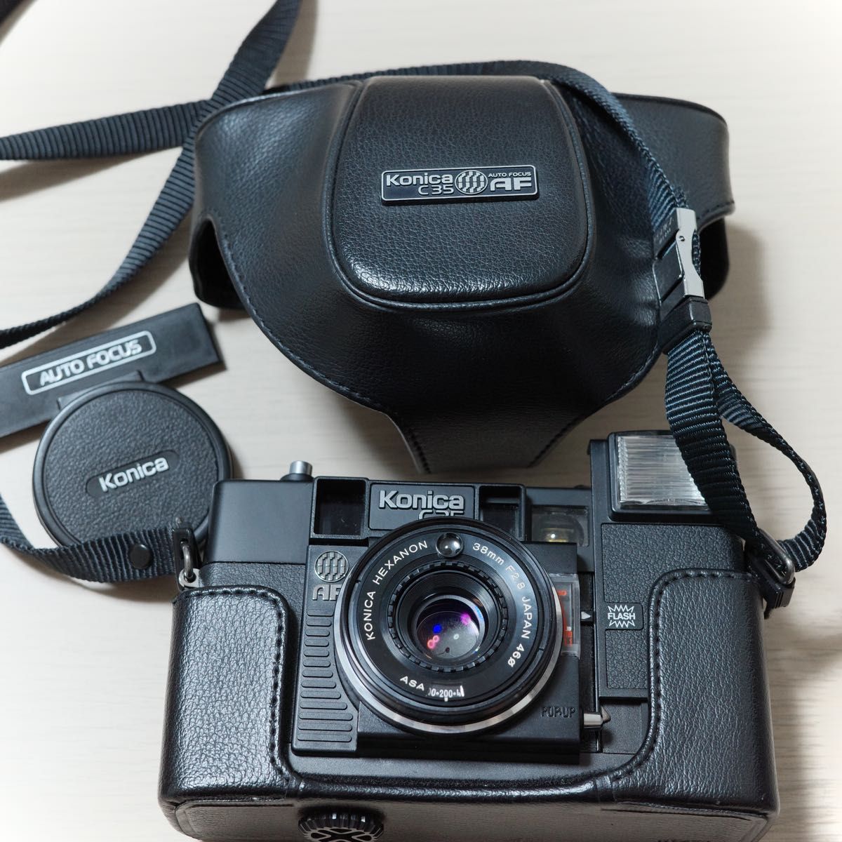 完動品】KONICA C35 Auto Focus フィルムカメラ(作例あり 完動品】KONICA C35 Auto Focus フィルムカメラ(作例あり