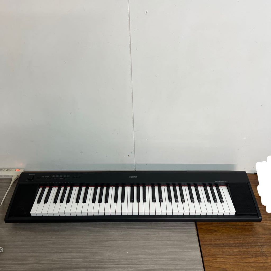 B1380 YAMAHA ヤマハ 電子キーボード piaggero ブラック NP-12B