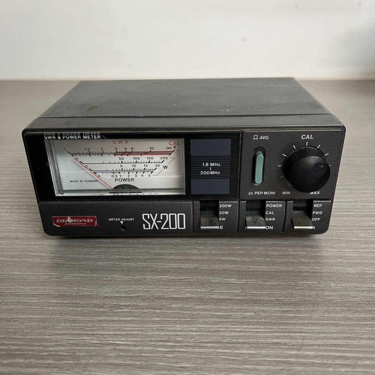B1414 第一電波工業　SX-200　SWR & パワーメーター_画像1
