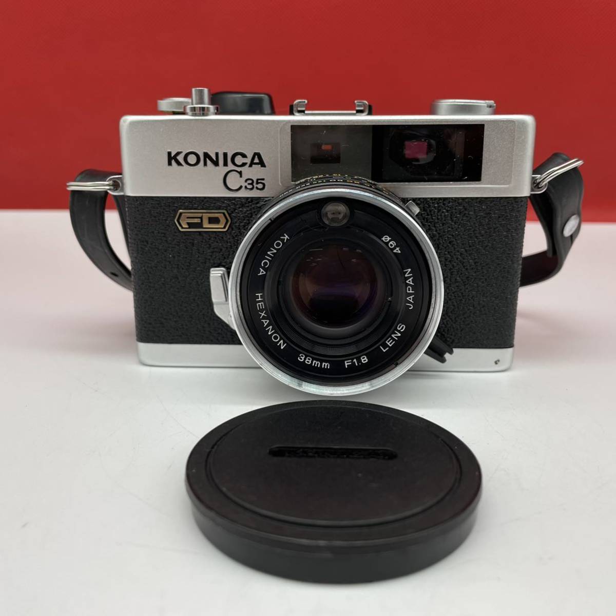 □ KONICA C35 FD HEXANON 38mm F1.8 レンジファインダーフィルム