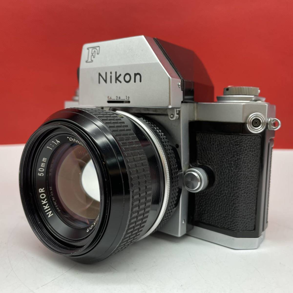 □ Nikon F フォトミック FTN 一眼レフ フィルムカメラNIKKOR 50mm F1.4 レンズ EXPOSURE METER MODEL 2 RING E2 動作確認済 現状品 ニコン_画像4