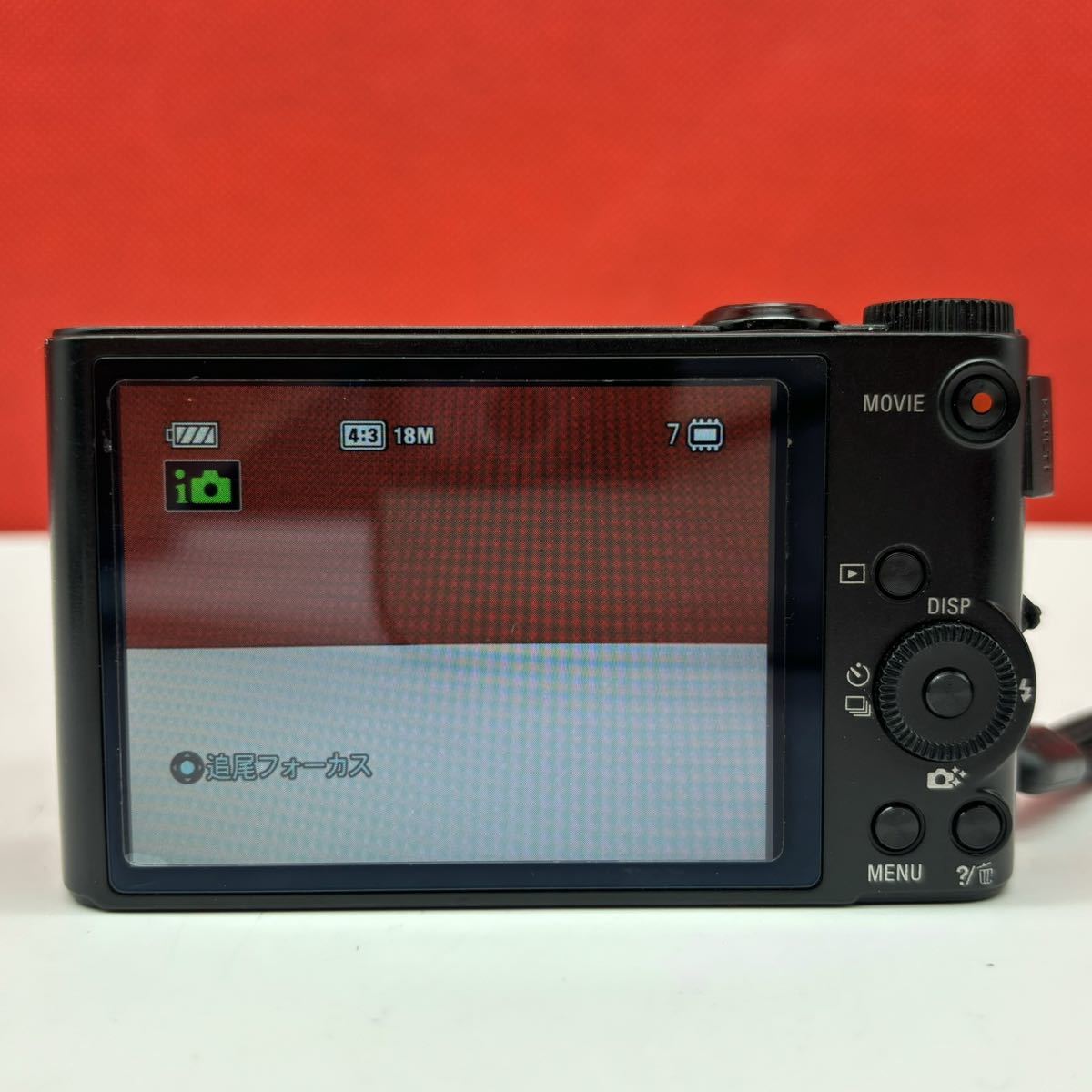 ◆ SONY Cyber-shot DSC-WX300 コンパクトデジタルカメラ ブラック Lens G 3.5-6.5/4.3-86 シャッター/フラッシュOK バッテリー付属 ソニー_画像3
