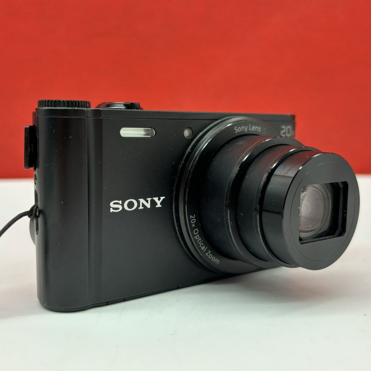 ◆ SONY Cyber-shot DSC-WX300 コンパクトデジタルカメラ ブラック Lens G 3.5-6.5/4.3-86 シャッター/フラッシュOK バッテリー付属 ソニー_画像4