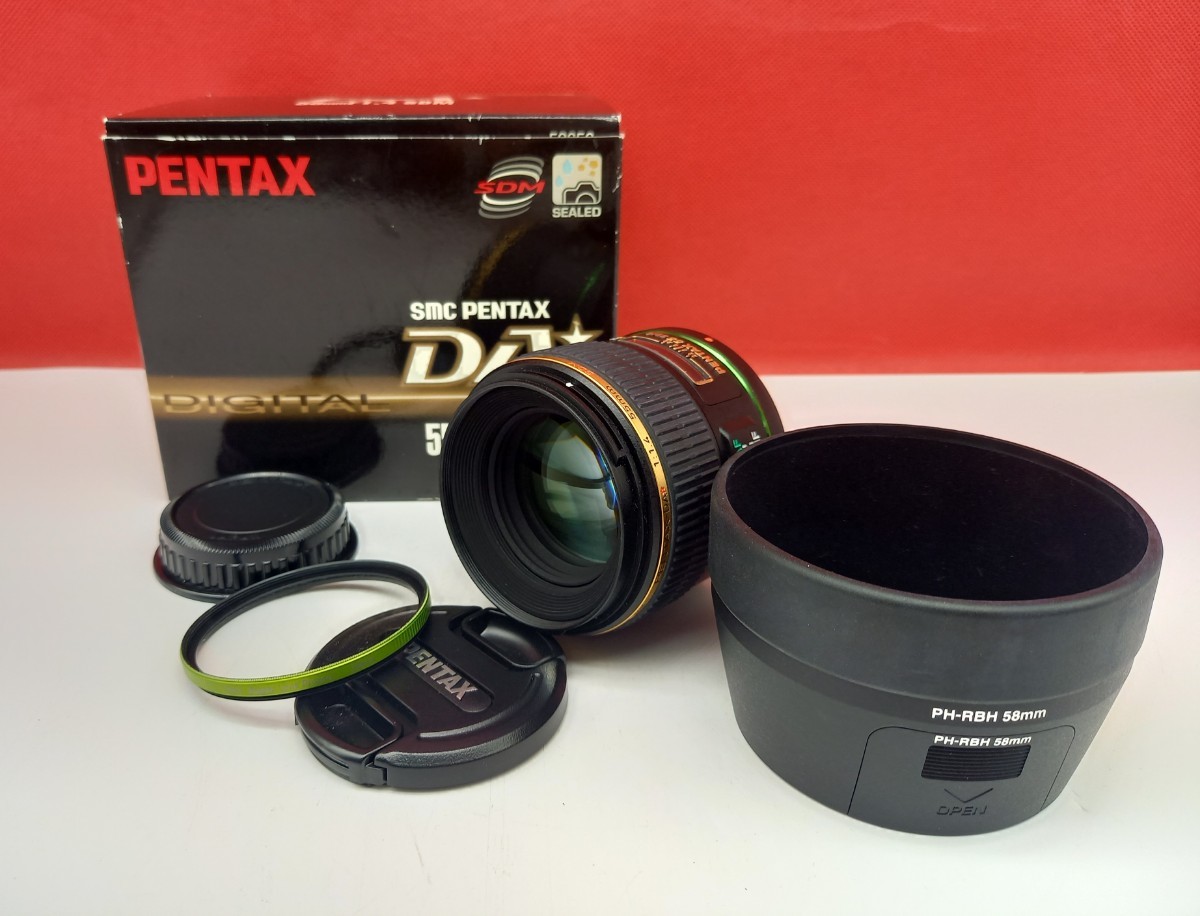 新着 SDM F1.4 55mm DA☆ PENTAX □未使用保管品 カメラ ペンタックス