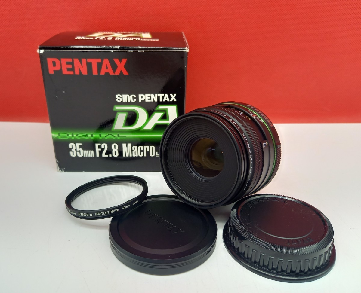 未使用保管品 PENTAX DA 35mm F2.8 Macro Limited カメラ レンズ 動作確認済 ペンタックス