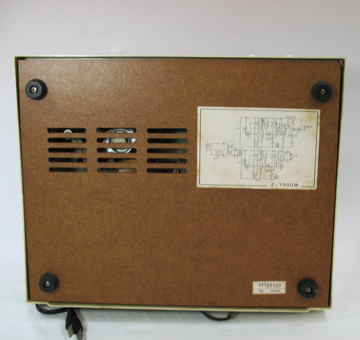 ゆうパック.100サイズ送料記載済み　昭和レトロ　BUBU ブブ　KANEMATSU ELECTRIC 　コンパクトステレオ MODEL －Z （赤枠.樂多我_画像10