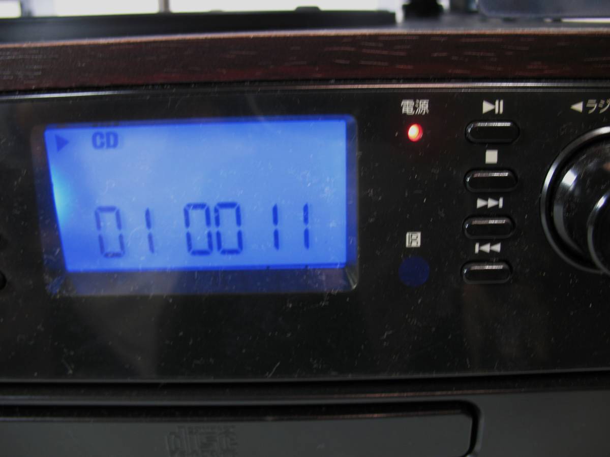 ゆうパック.120サイズ発送　SBS　S01　ステレオ　FM.AM.CD.レコード.カセット.SDS.USB　　FM.AM.CD.レコードは音出し確認済み（赤枠）_画像7